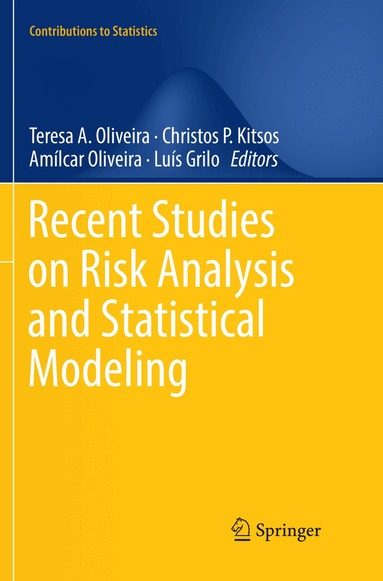 Teresa A. Oliveira, Christos P. Kitsos, Amílcar Oliveira, Luís Grilo - Recent Studies on Risk Analysis and Statistical Modeling, Häftad