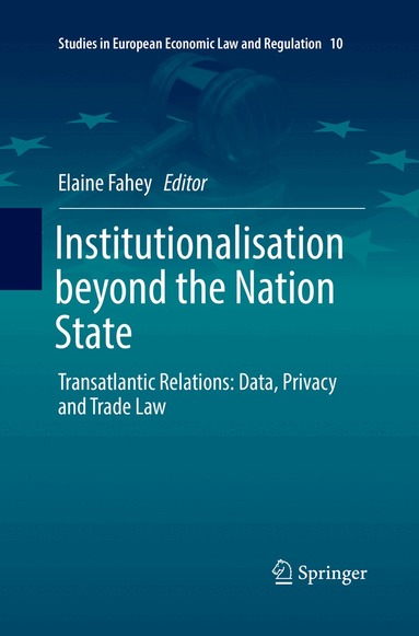 Elaine Fahey - Institutionalisation beyond the Nation State, Häftad