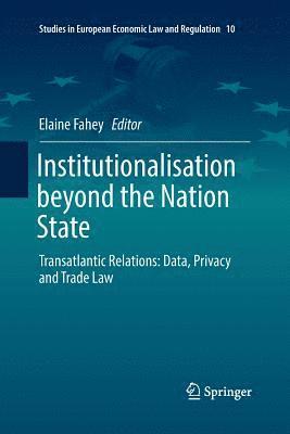 bokomslag Institutionalisation beyond the Nation State