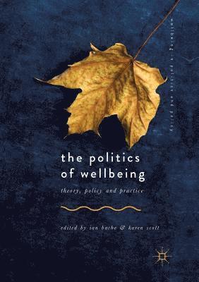 Ian Bache, Karen Scott - Politics of Wellbeing, Häftad