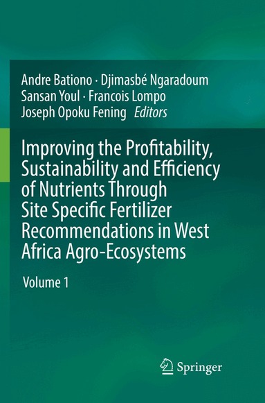 Andre Bationo, Djimasbé Ngaradoum, Sansan Youl, Francois Lompo, Joseph Opoku Fening - Improving the Profitability, Sustainability and Efficiency of Nutrients Through Site Specific Fertilizer Recommendations in West Africa Agro-Ecosystems, Häftad