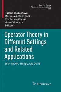 bokomslag Operator Theory in Different Settings and Related Applications