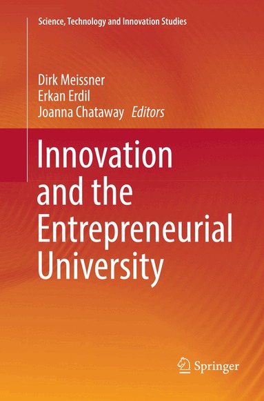 Dirk Meissner, Erkan Erdil, Joanna Chataway - Innovation and the Entrepreneurial University, Häftad