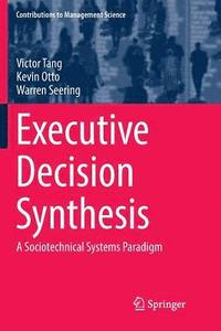 bokomslag Executive Decision Synthesis