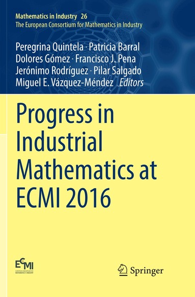 Peregrina Quintela, Patricia Barral, Dolores Gómez, Francisco J. Pena, Jerónimo Rodríguez, Pilar Salgado, Miguel E. Vázquez-Méndez - Progress in Industrial Mathematics at ECMI 2016, Häftad