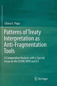 bokomslag Patterns of Treaty Interpretation as Anti-Fragmentation Tools