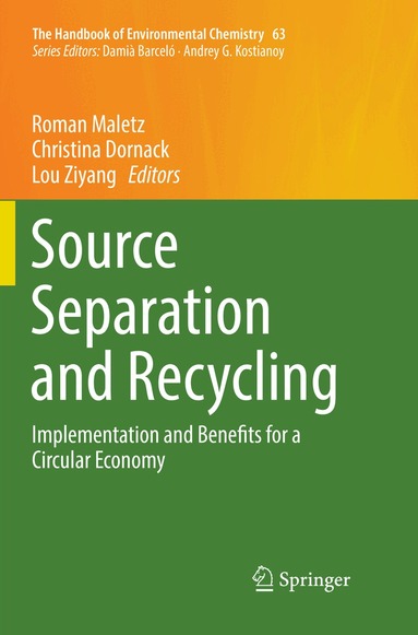 Roman Maletz, Christina Dornack, Lou Ziyang - Source Separation and Recycling, Häftad