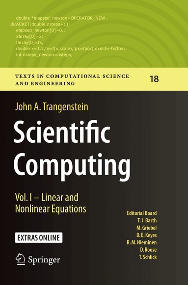 John A. Trangenstein - Scientific Computing, Häftad