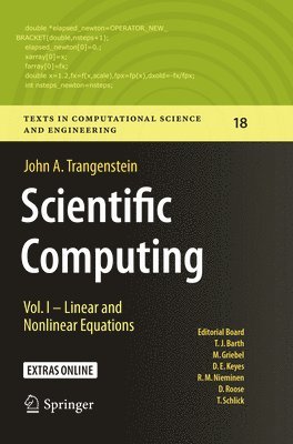 Scientific Computing 1
