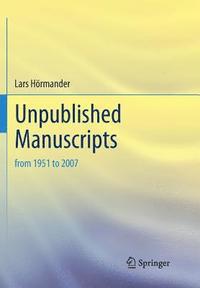 bokomslag Unpublished Manuscripts