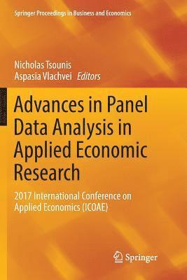 Advances in Panel Data Analysis in Applied Economic Research 1