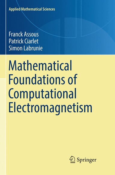 bokomslag Mathematical Foundations of Computational Electromagnetism