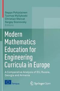 bokomslag Modern Mathematics Education for Engineering Curricula in Europe