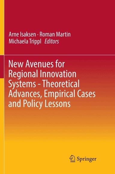 Arne Isaksen, Roman Martin, Michaela Trippl - New Avenues for Regional Innovation Systems - Theoretical Advances, Empirical Cases and Policy Lessons, Häftad