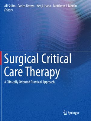 Surgical Critical Care Therapy 1
