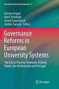bokomslag Governance Reforms in European University Systems