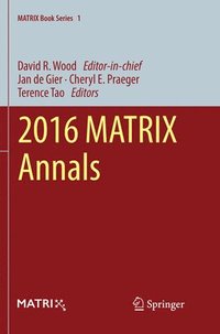 bokomslag 2016 MATRIX Annals