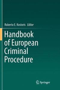 bokomslag Handbook of European Criminal Procedure