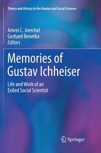 bokomslag Memories of Gustav Ichheiser
