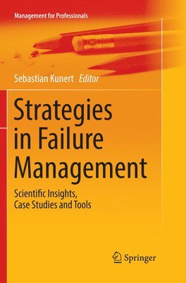Sebastian Kunert - Strategies in Failure Management, Häftad