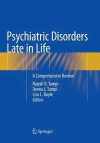 bokomslag Psychiatric Disorders Late in Life