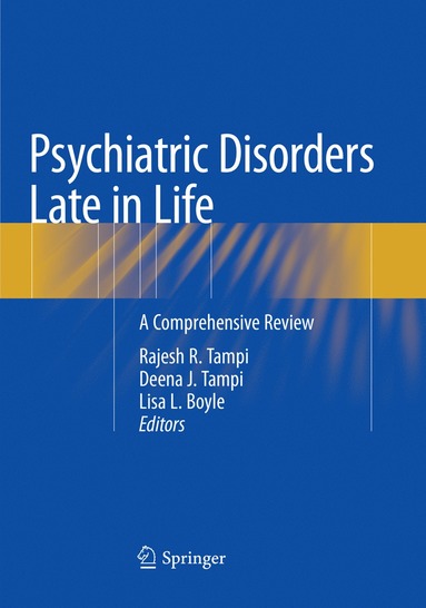 bokomslag Psychiatric Disorders Late in Life