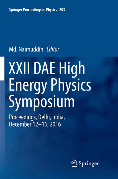 Md. Naimuddin - XXII DAE High Energy Physics Symposium, Häftad
