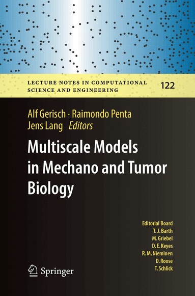 Alf Gerisch, Raimondo Penta, Jens Lang - Multiscale Models in Mechano and Tumor Biology, Häftad