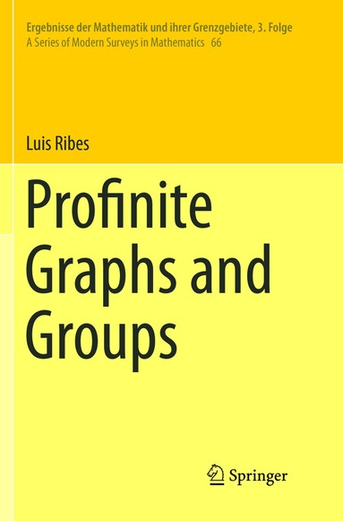 Luis Ribes - Profinite Graphs and Groups, Häftad