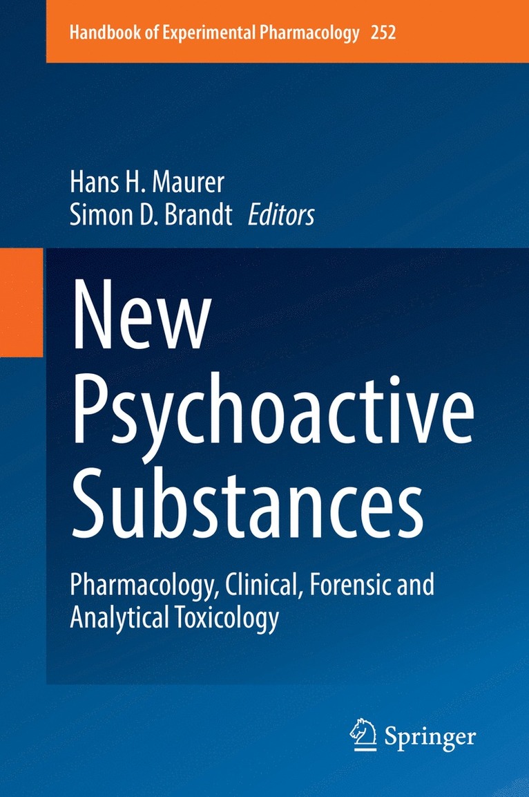 Hans H. Maurer, Simon D. Brandt - New Psychoactive Substances, Inbunden