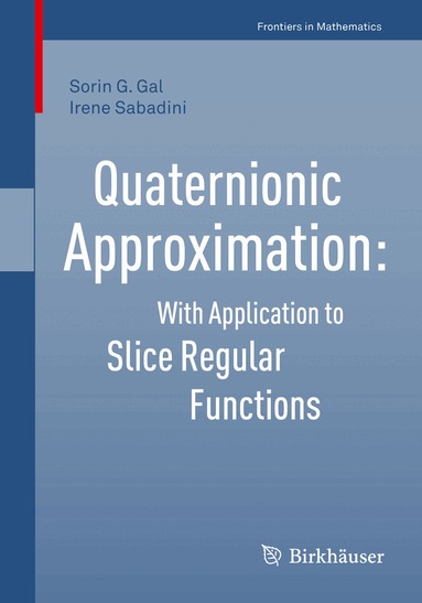 Sorin G. Gal, Irene Sabadini - Quaternionic Approximation, Häftad