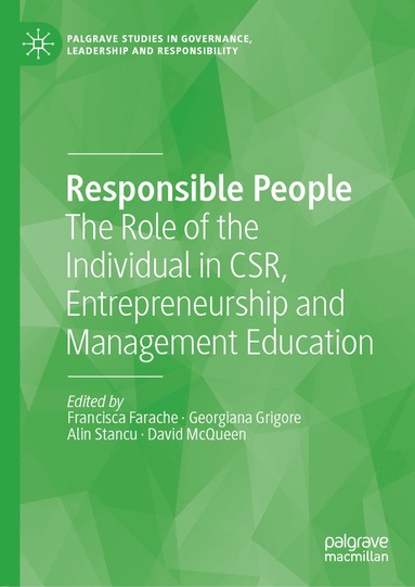 Francisca Farache, Georgiana Grigore, Alin Stancu, David McQueen - Responsible People, Inbunden