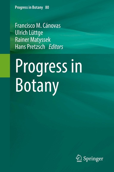 Francisco M. Cánovas, Ulrich Lüttge, Rainer Matyssek, Hans Pretzsch - Progress in Botany Vol. 80, Inbunden