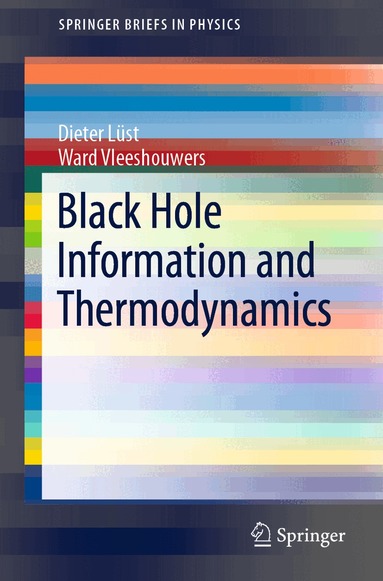 Dieter Lüst, Ward Vleeshouwers - Black Hole Information and Thermodynamics, Häftad