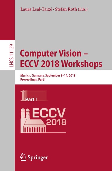 Laura Leal-Taixé, Stefan Roth - Computer Vision – ECCV 2018 Workshops, Häftad