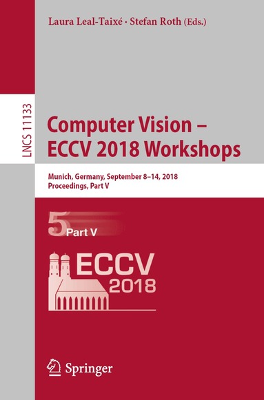 Laura Leal-Taixé, Stefan Roth - Computer Vision – ECCV 2018 Workshops, Häftad