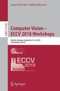 bokomslag Computer Vision - ECCV 2018 Workshops