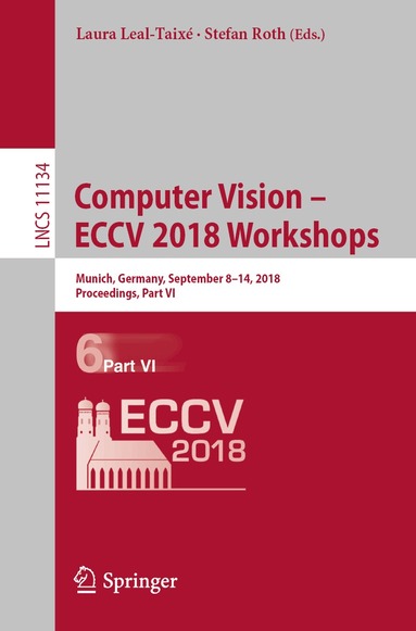 Laura Leal-Taixé, Stefan Roth - Computer Vision – ECCV 2018 Workshops, Häftad