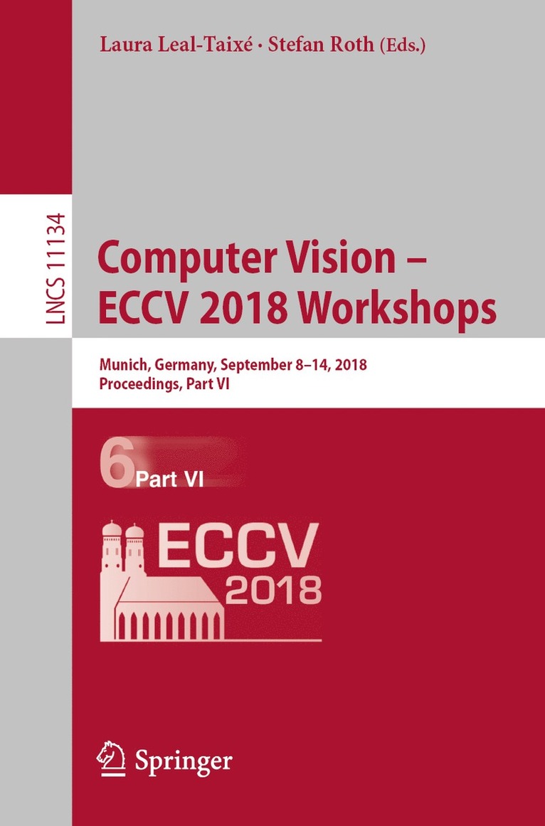 Computer Vision  ECCV 2018 Workshops 1