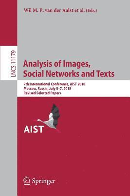 bokomslag Analysis of Images, Social Networks and Texts