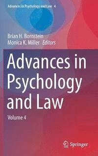 bokomslag Advances in Psychology and Law