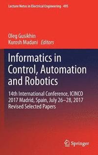 bokomslag Informatics in Control, Automation and Robotics