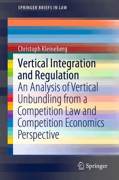 Christoph Kleineberg - Vertical Integration and Regulation, Häftad