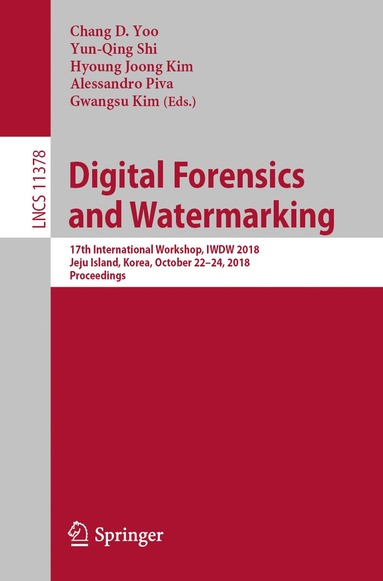 bokomslag Digital Forensics and Watermarking