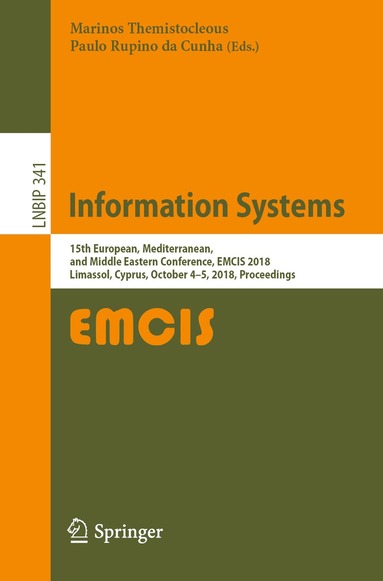 Marinos Themistocleous, Paulo Rupino da Cunha - Information Systems, Häftad
