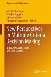 bokomslag New Perspectives in Multiple Criteria Decision Making