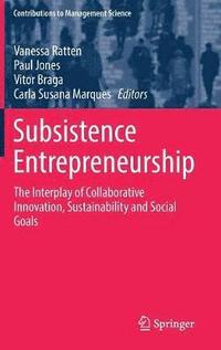 bokomslag Subsistence Entrepreneurship