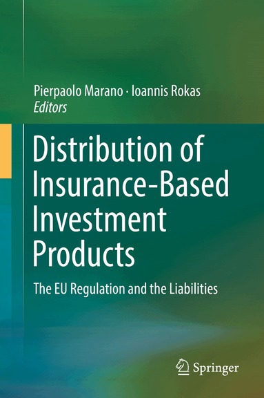 Pierpaolo Marano, Ioannis Rokas - Distribution of Insurance-Based Investment Products, Inbunden