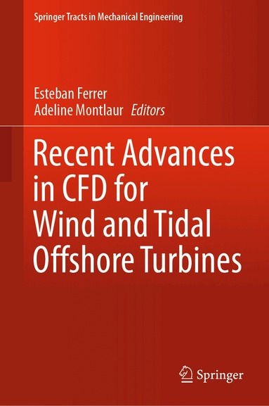Esteban Ferrer, Adeline Montlaur - Recent Advances in CFD for Wind and Tidal Offshore Turbines, Inbunden