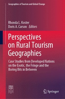 bokomslag Perspectives on Rural Tourism Geographies